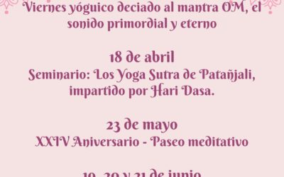 Próximas actividades 2026